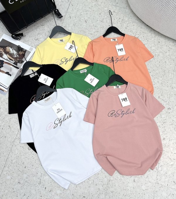 Áo thun form vừa in Be Stylish - Ảnh 6