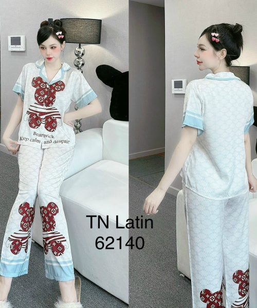 Pijama quần dài tay ngắn nhiều màu