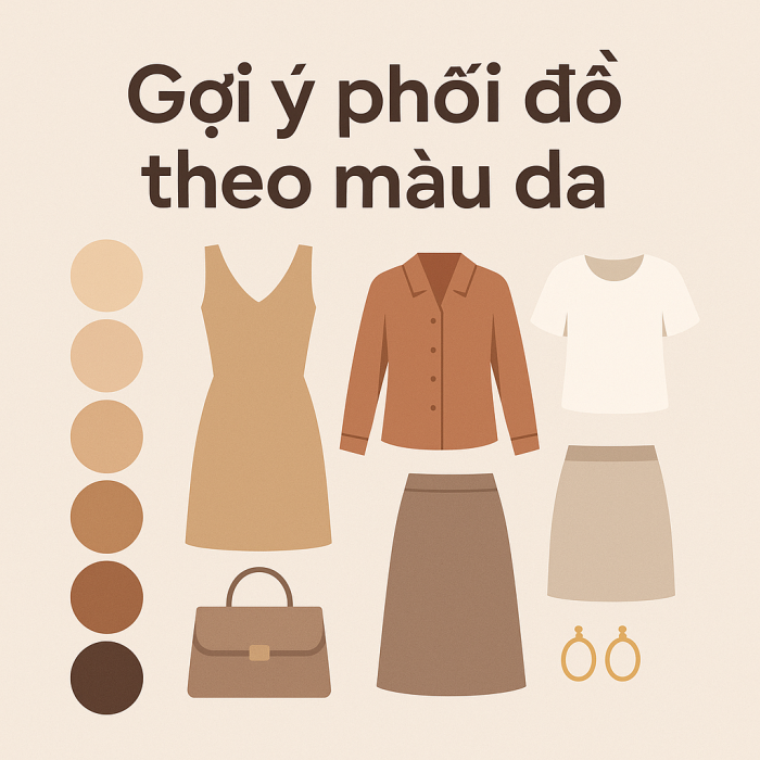 Công cụ gợi ý phối đồ theo màu da