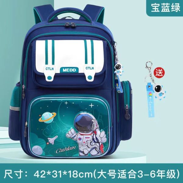 Balo trẻ em đi học cấp 1, cấp 2 – Cặp học sinh tiểu học chống gù lưng chống thấm nước – Mẫu 1 – Danangsale - Ảnh 4