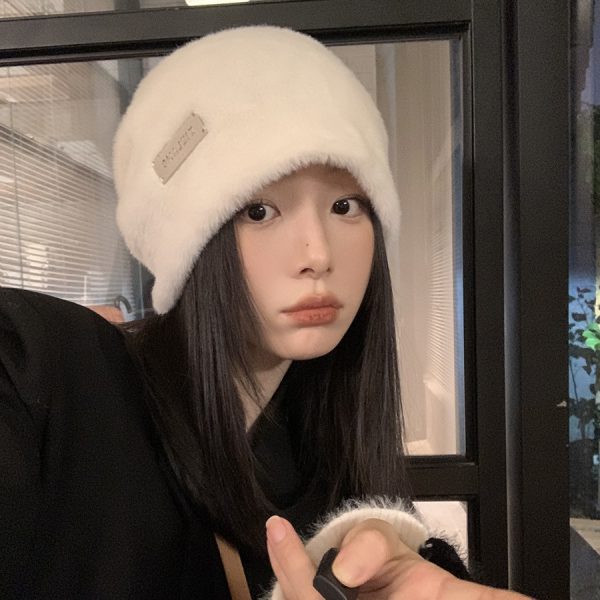 Mũ len lông mịn trùm tai KZLIAHY - Ảnh 4