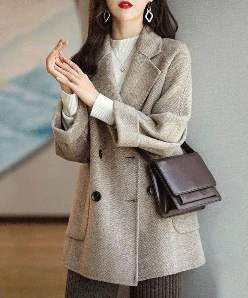 Áo khoác dạ thu đông