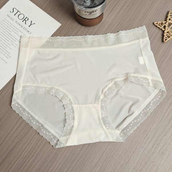 Quần lót nữ - Mẫu 4 - Quần lót nữ chất lụa tơ tằm kháng khuẩn 7A - Danangsale - Ảnh 4