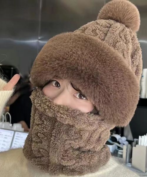 Mũ len trùm đầu chống gió