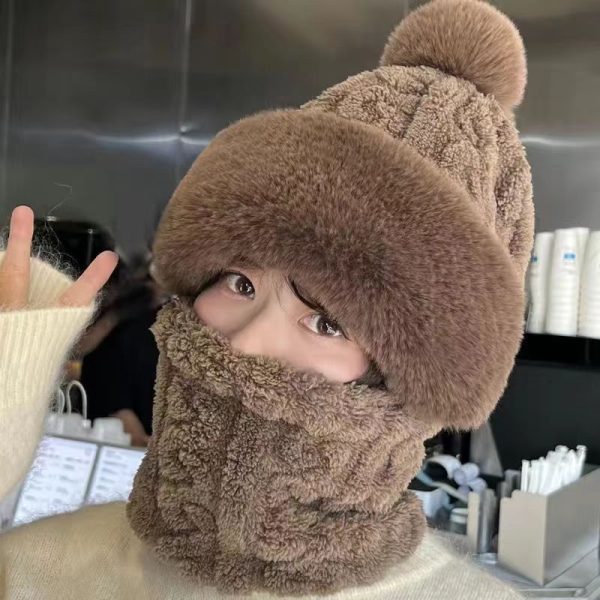 Mũ len trùm đầu chống gió