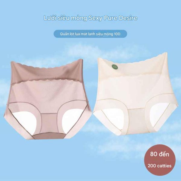 Quần lót nữ - Mẫu 2 - Quần lót nữ chất lụa băng lưới siêu mỏng - Danangsale - Ảnh 9