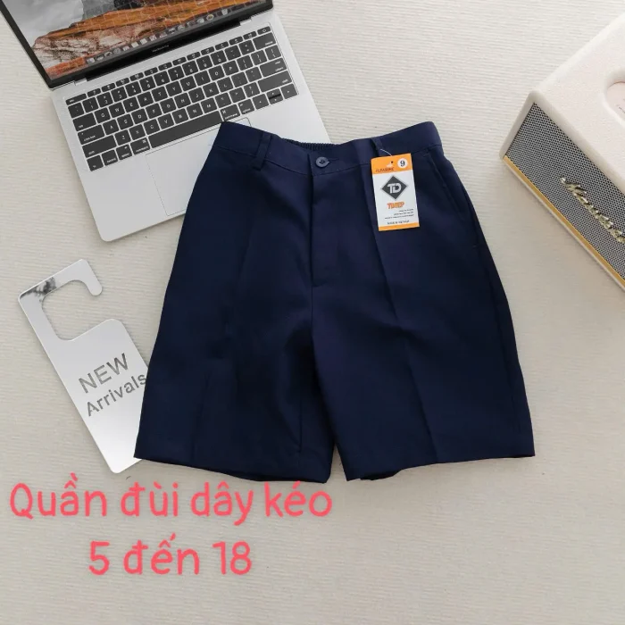 quần short học sinh cấp 1