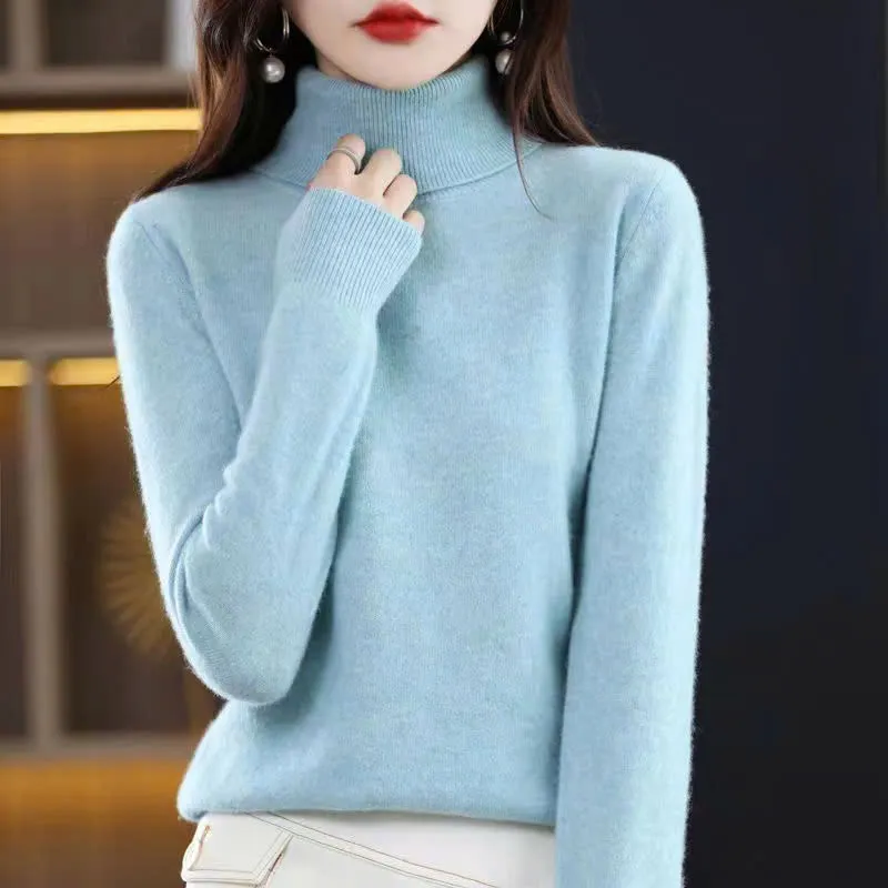 Thời trang thu đông - Áo len cổ lo siêu dẽ thương