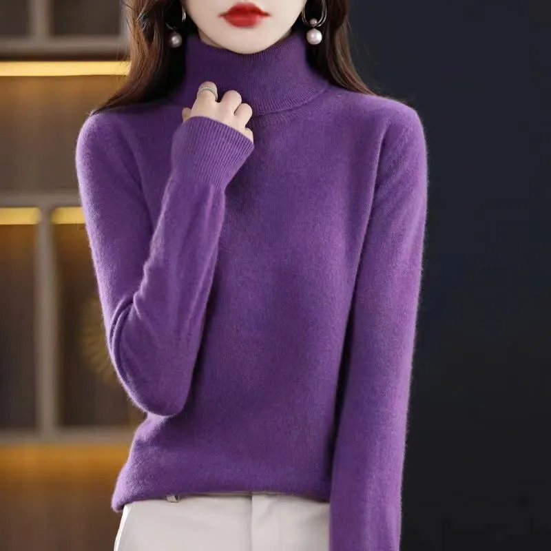 Thời trang thu đông - Áo len cổ lo siêu dẽ thương - Ảnh 3