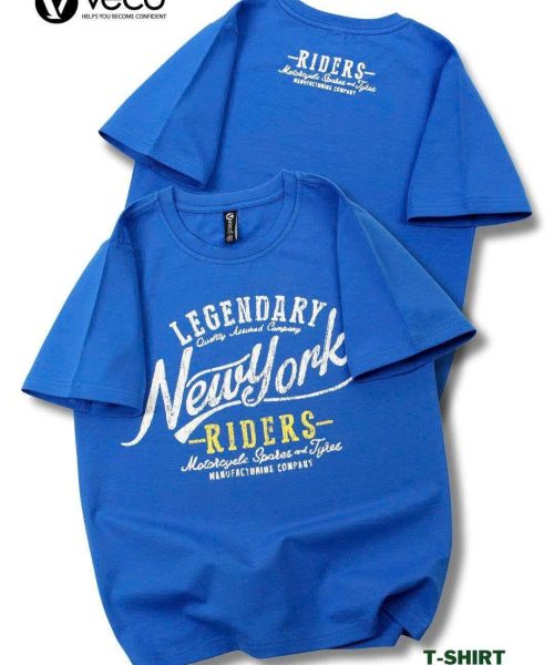 Áo thun bé trai in chữ Newyork Riders  - Danangsale