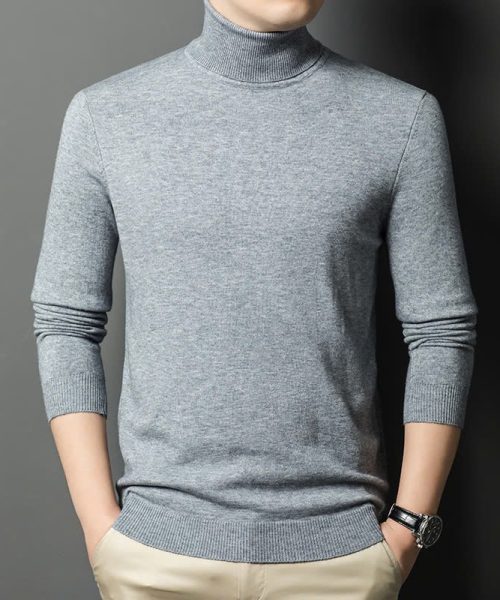 Áo len nam - Áo len cổ lọ cao cấp - Danangsale
